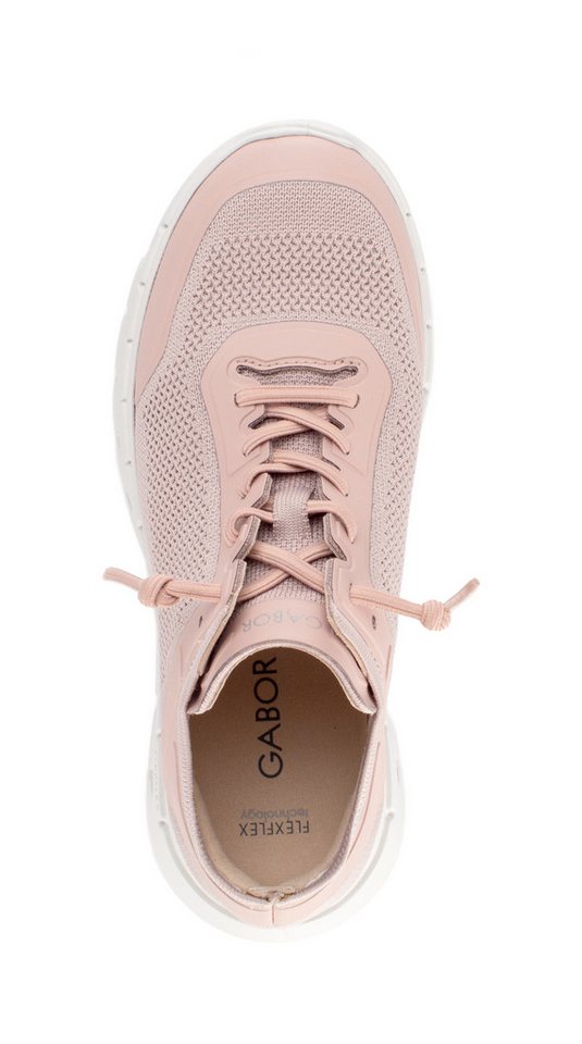 Gabor Slip-On Sneaker Freizeitschuh, Halbschuh, Schnürer, mit elastischem Schnürsenkel – Bild 4 von 5