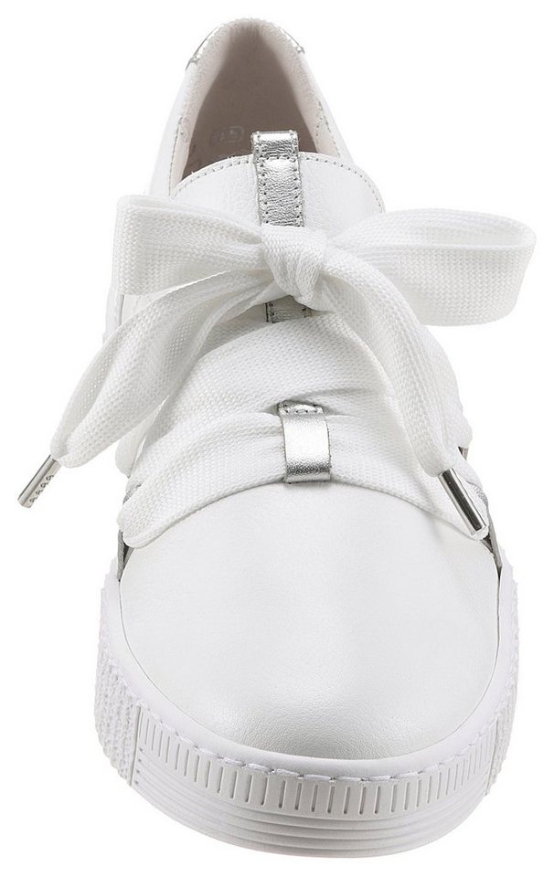 Gabor Slip-On Sneaker Schnürschuh, Halbschuh, Slipper mit aufgesetzter Zierschnürung – Bild 4 von 5