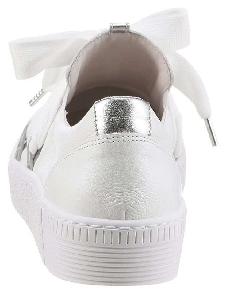 Gabor Slip-On Sneaker Schnürschuh, Halbschuh, Slipper mit aufgesetzter Zierschnürung – Bild 5 von 5