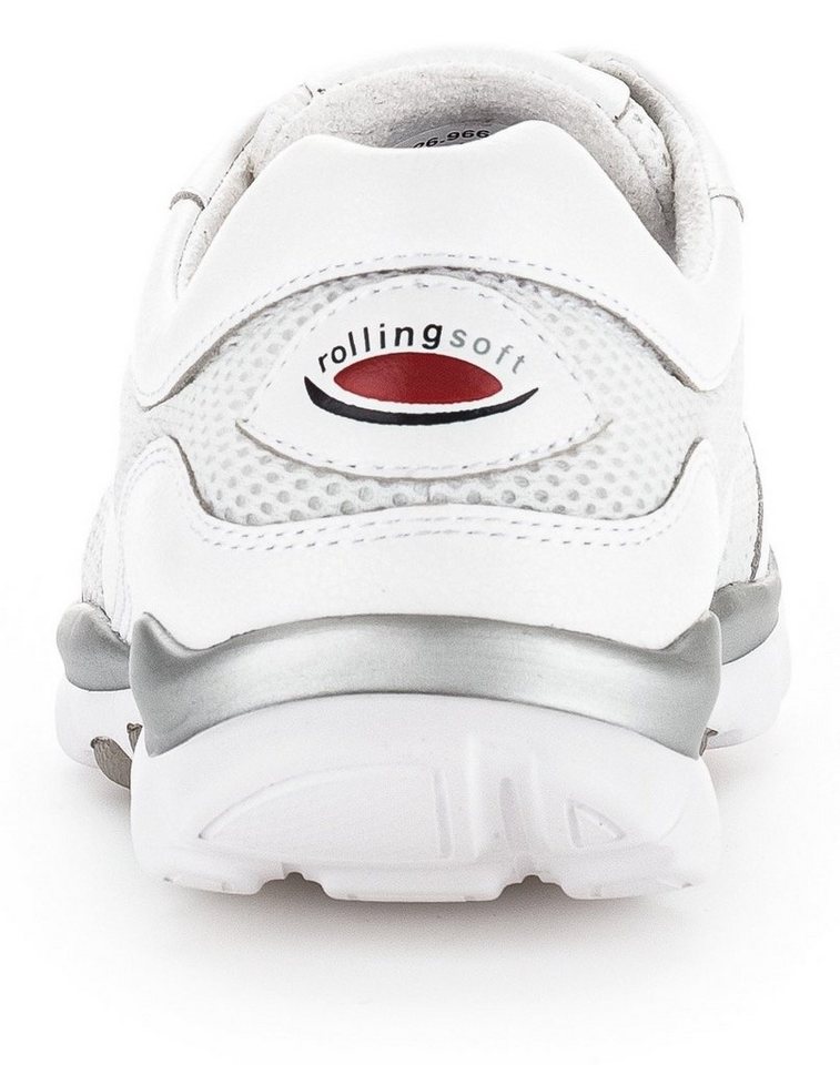 Gabor Sneaker mit sportlichem Mesheinsatz, Freizeitschuh, Halbschuh, Schnürschuh – Bild 3 von 5