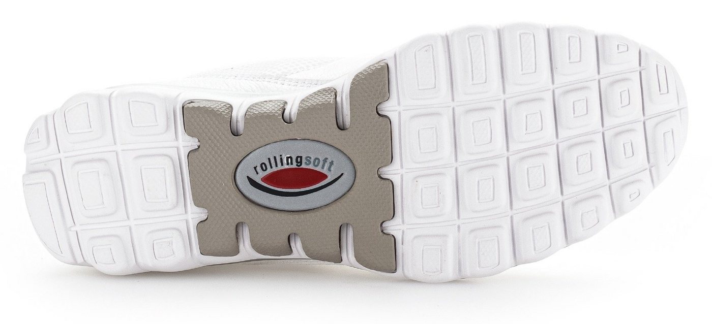 Gabor Sneaker mit sportlichem Mesheinsatz, Freizeitschuh, Halbschuh, Schnürschuh – Bild 4 von 5