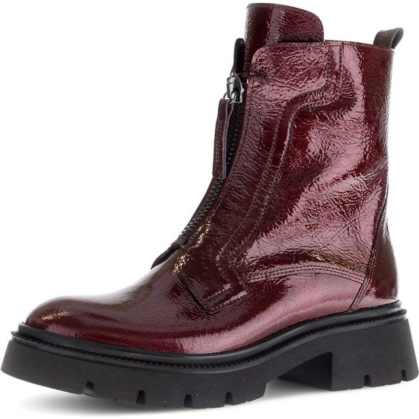 Gabor Stiefelette, Blockabsatz, Boots, mit Front-Reißverschluss