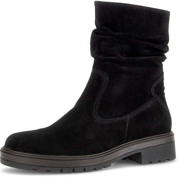 Gabor Stiefelette Blockabsatz, Kurzstiefel mit Reißverschluss