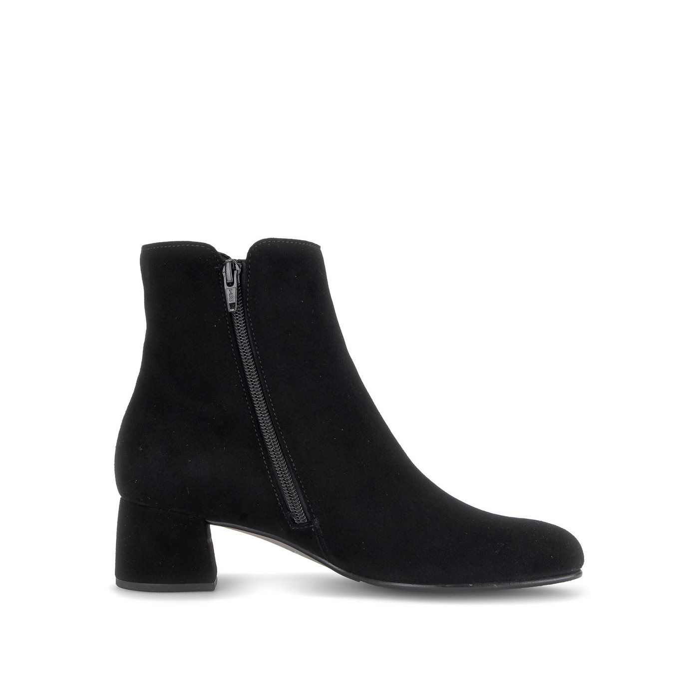 Gabor Stiefelette Blockabsatz, Ankleboots mit praktischem Reißverschluss, schmale Form – Bild 4 von 5
