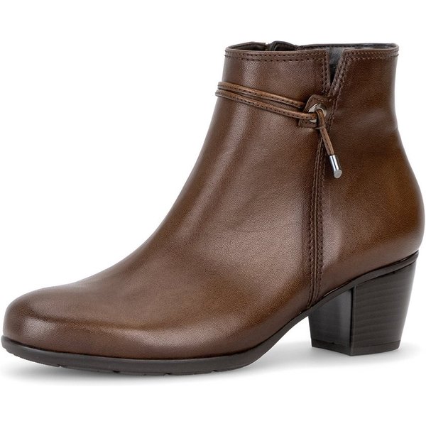 Gabor Stiefelette Trichterabsatz, Ankleboots mit modischem Zierriemchen