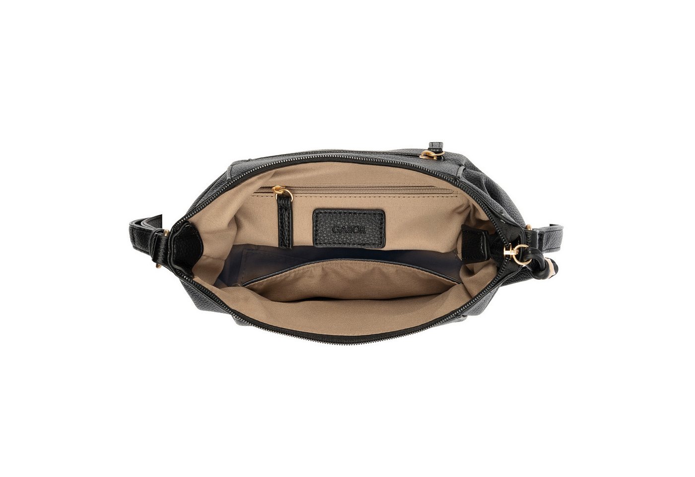 Gabor Umhängetasche Sedine, Damen Schultertasche mit Logo-Applikation – Bild 3 von 5