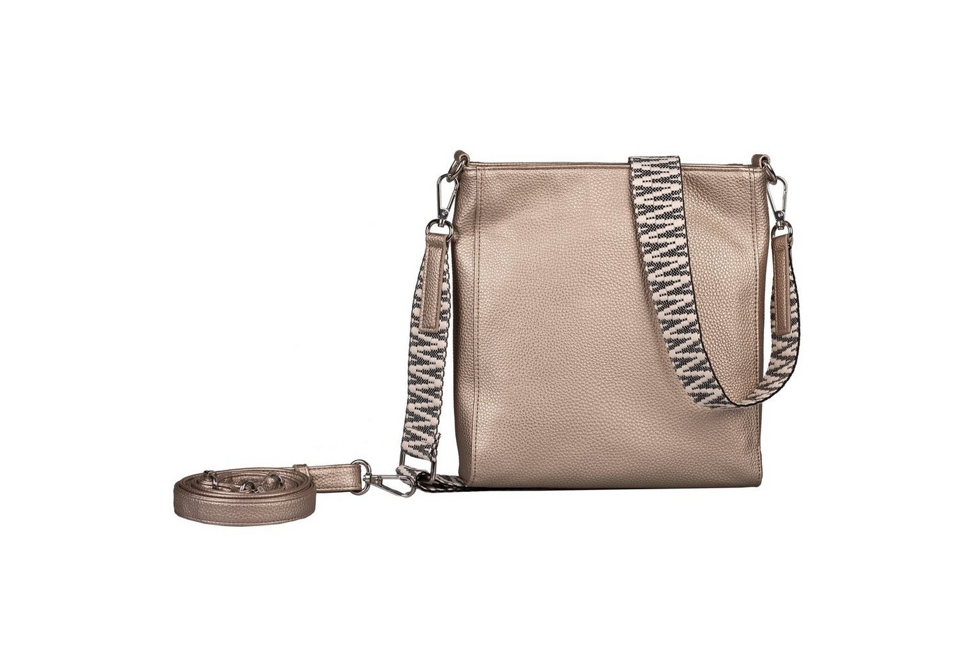 Gabor Umhängetasche Silena (Set, 2 Teile), Damen Schultertasche mit hochwertig, gewebtem Gurtband – Bild 3 von 5