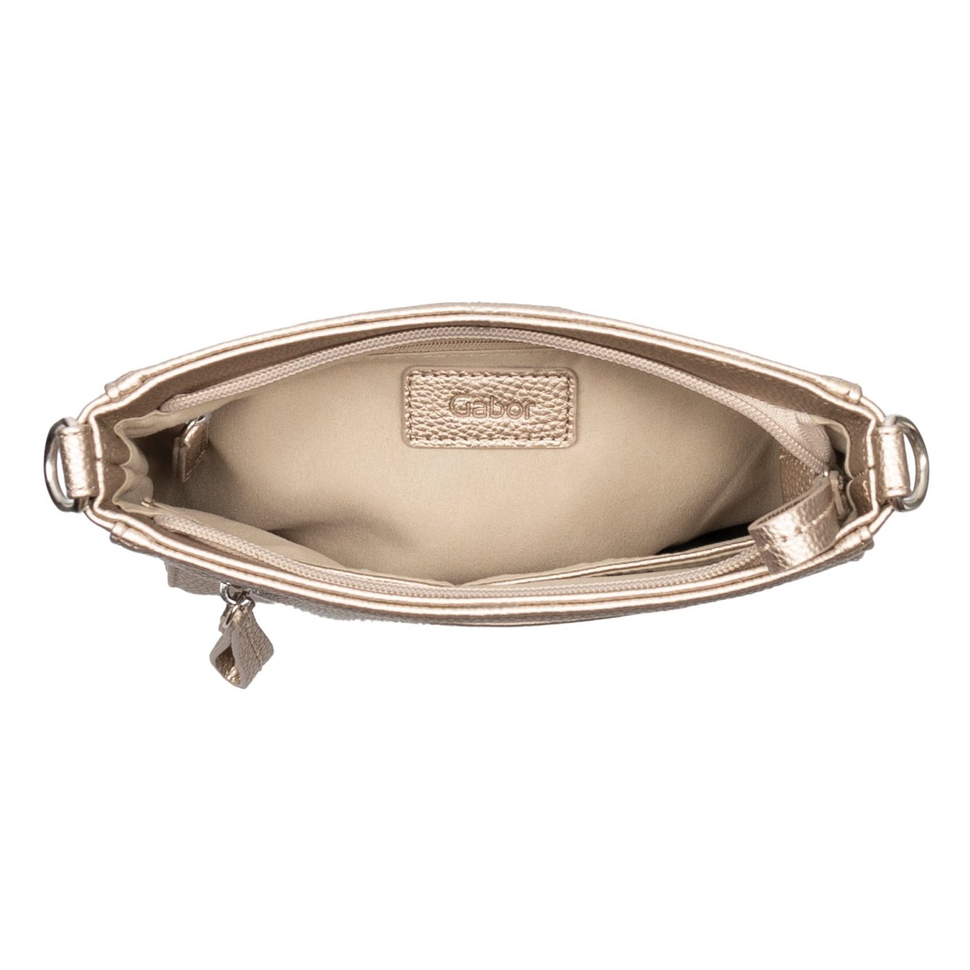 Gabor Umhängetasche Silena (Set, 2 Teile), Damen Schultertasche mit hochwertig, gewebtem Gurtband – Bild 4 von 5