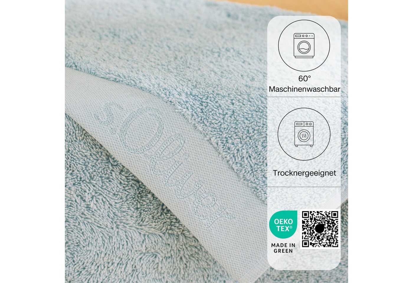 s.Oliver Gästehandtuch s.Oliver, Premium Qualität, 600 gr/m², auch als Sets erhältlich, Walkfrottier (1-St), große Farbauswahl, auch als Duschtuch, Waschhandsch – Bild 3 von 5