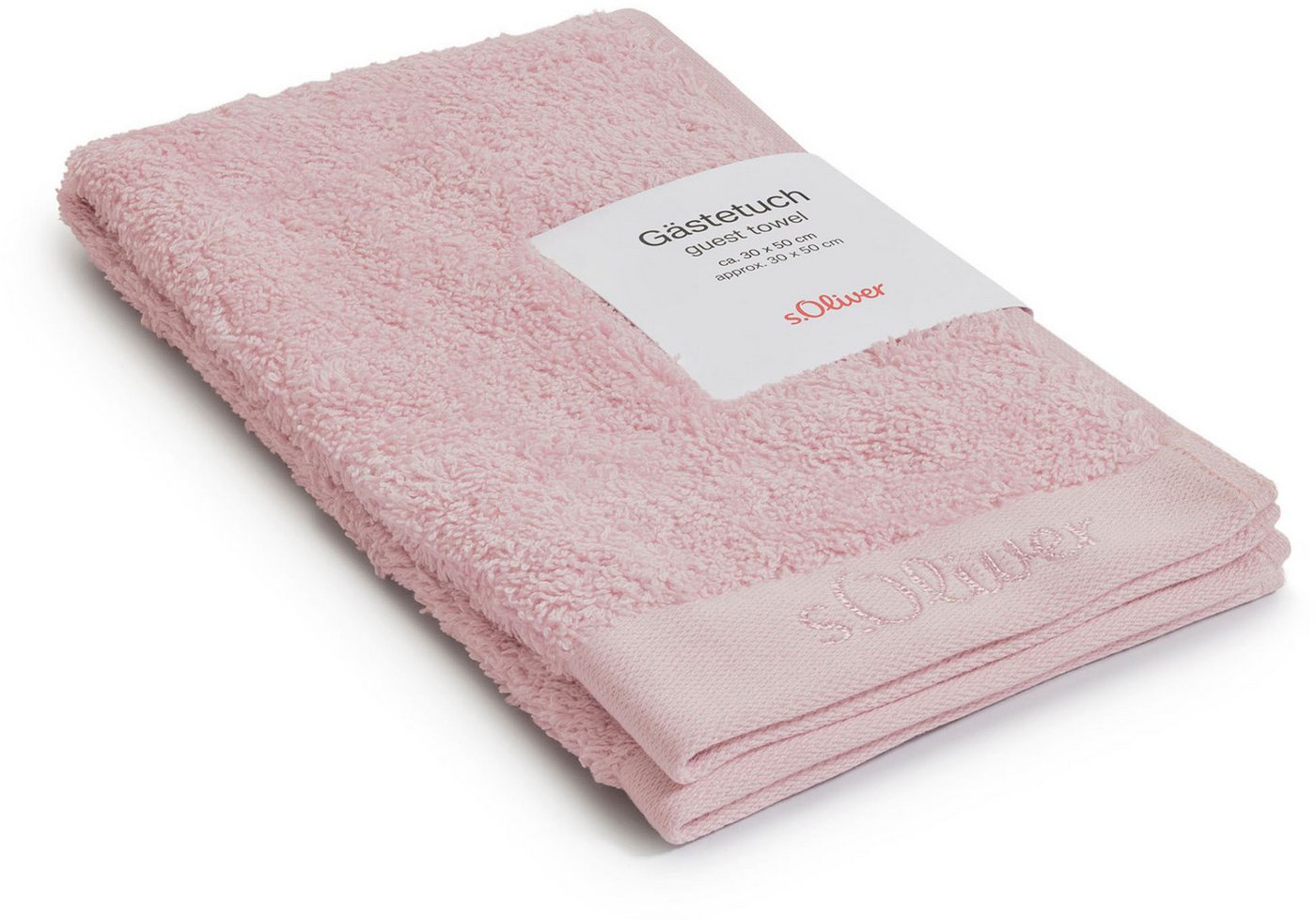 s.Oliver Gästehandtuch s.Oliver, Premium Qualität, 600 gr/m², auch als Sets erhältlich, Walkfrottier (1-St), große Farbauswahl, auch als Duschtuch, Waschhandsch – Bild 5 von 5