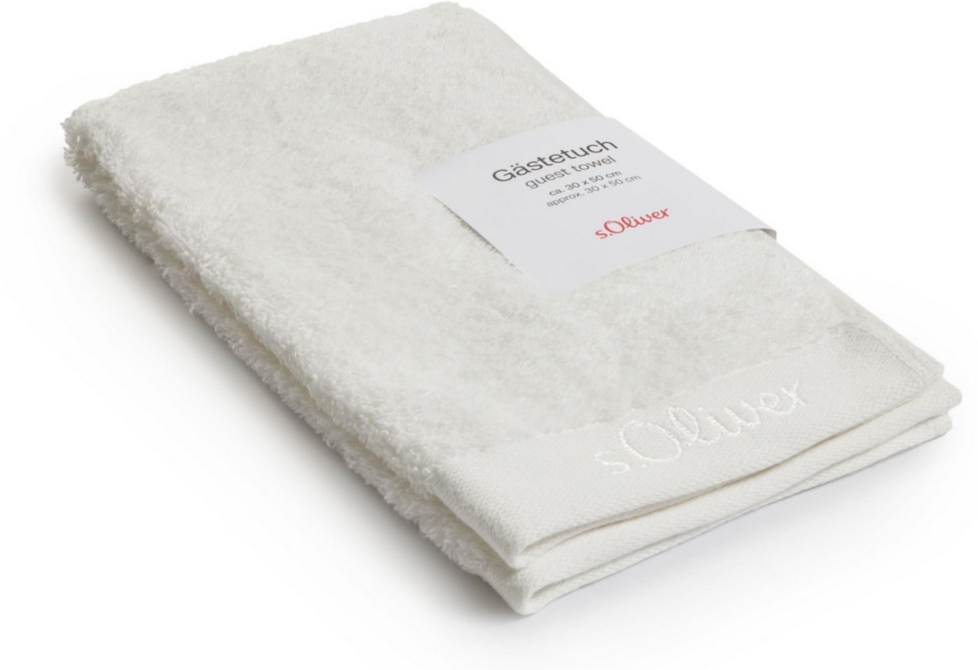 s.Oliver Gästehandtuch s.Oliver, Premium Qualität, 600 gr/m², auch als Sets erhältlich, Walkfrottier (1-St), große Farbauswahl, auch als Duschtuch, Waschhandsch – Bild 5 von 5