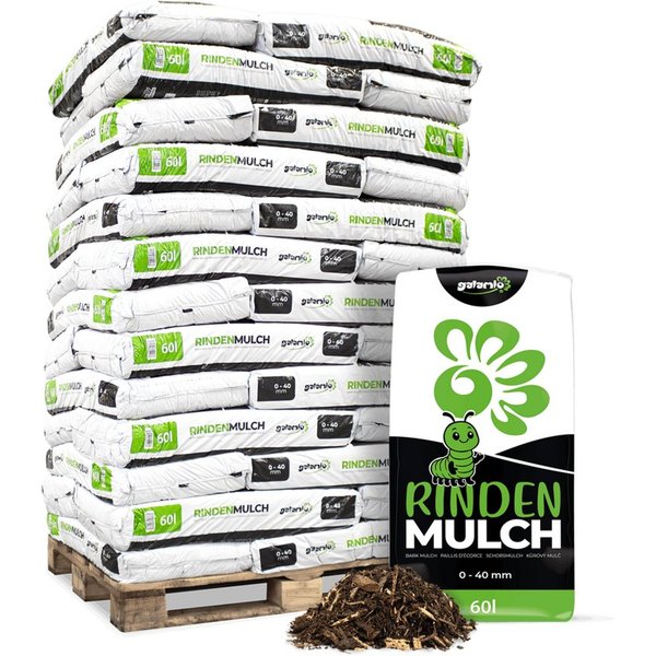GALAMIO Rindenmulch Rindenmulch 0-40 mm, (Palette, 39-St)