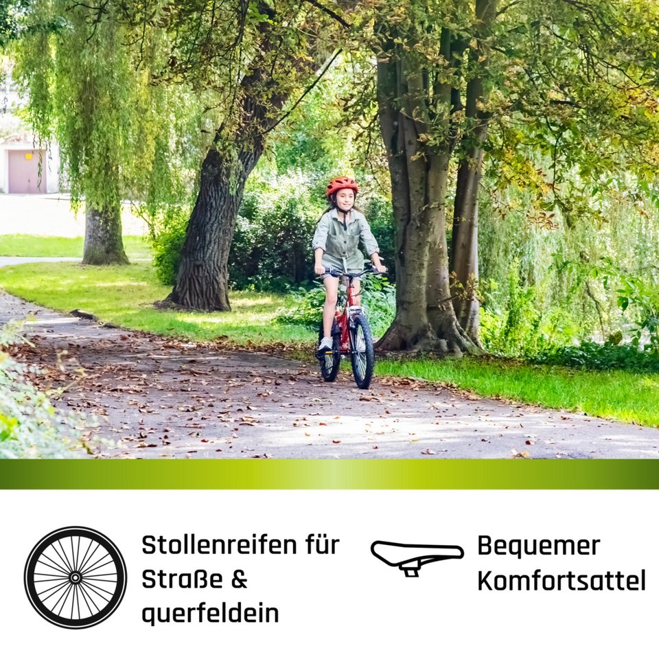 Galano Mountainbike FS180, 6 Gang, Kettenschaltung, 20 Zoll Kinderfahrrad ab 6 Jahre 120-135 cm für Mädchen und Jungen – Bild 5 von 5