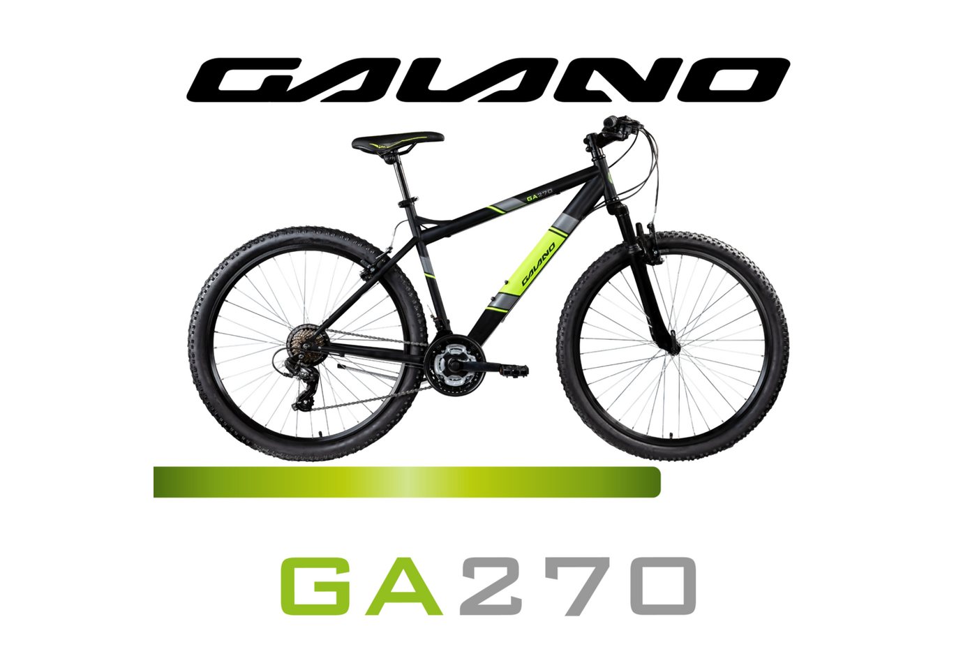 Galano Mountainbike GA270, 21 Gang Shimano Tourney Schaltwerk, Kettenschaltung, Mountainbike 27,5 Zoll Fahrrad Hardtail MTB 21 Gänge 160 - 175 cm – Bild 2 von 5