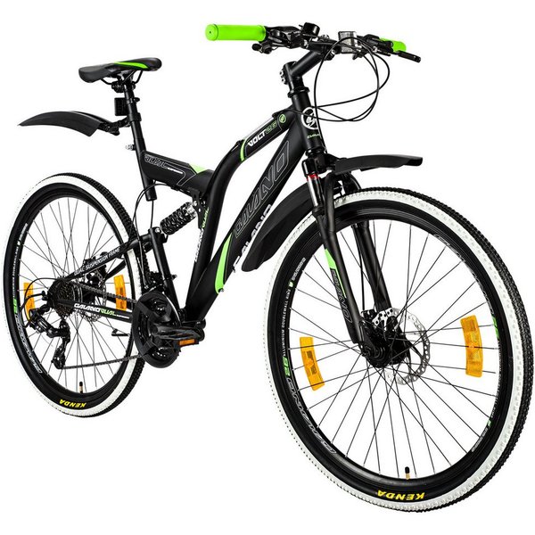 Galano Mountainbike Volt DS, 21 Gang, Kettenschaltung, 26 Zoll Jugendfahrrad MTB Fully ab 160 cm für Mädchen und Jungen