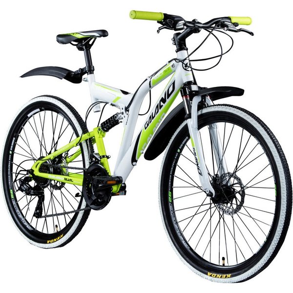 Galano Mountainbike Volt DS, 21 Gang, Kettenschaltung, 26 Zoll Jugendfahrrad MTB Fully ab 160 cm für Mädchen und Jungen