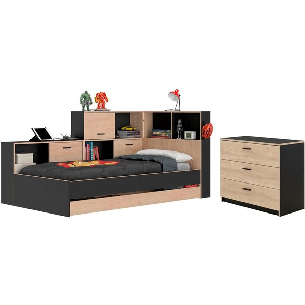 Gami Jugendzimmer-Set Erwan, (2-tlg), Ideal für Kinder- und Jugendzimmer