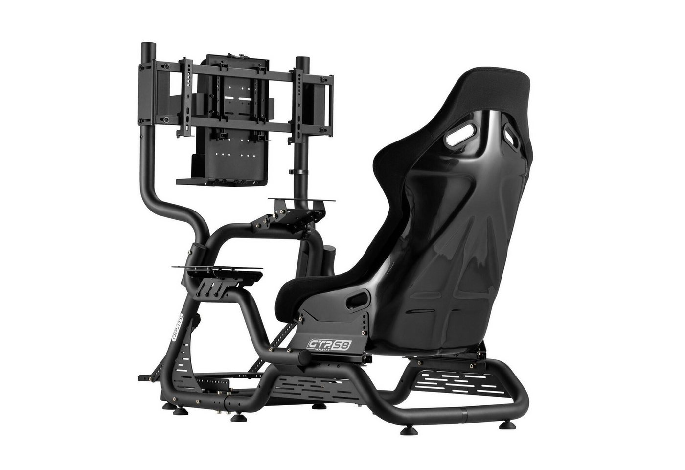 OPLite Gaming Chair OPLITE Cockpit GTR S8 Infinity Force black – Bild 4 von 4
