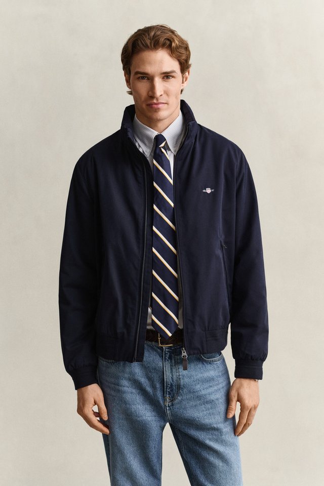 Gant Bomberjacke HAMPSHIRE JACKET Regular fit mit Reißverschlusstaschen – Bild 3 von 5