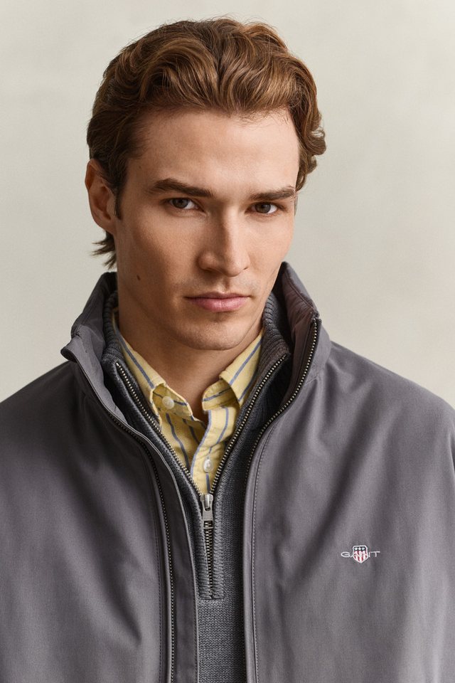 Gant Bomberjacke HAMPSHIRE JACKET Regular fit mit Reißverschlusstaschen – Bild 4 von 5