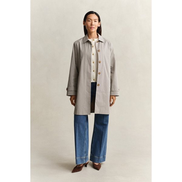 Gant Kurzmantel CHECKED COTTON BLEND CAR Regular fit mit praktischen Taschen