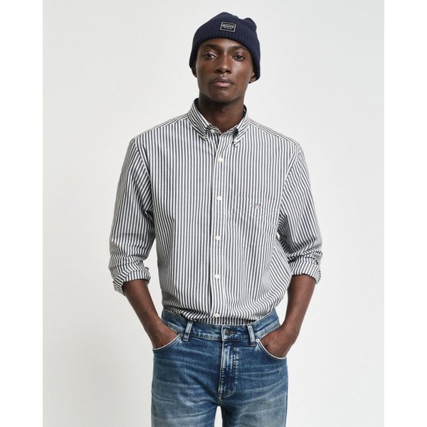 Gant Langarmhemd REG POPLIN STRIPE SHIRT