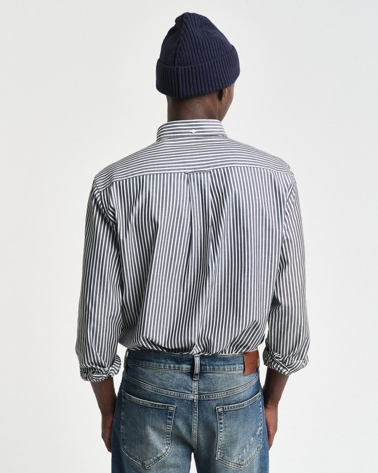 Gant Langarmhemd REG POPLIN STRIPE SHIRT – Bild 3 von 5
