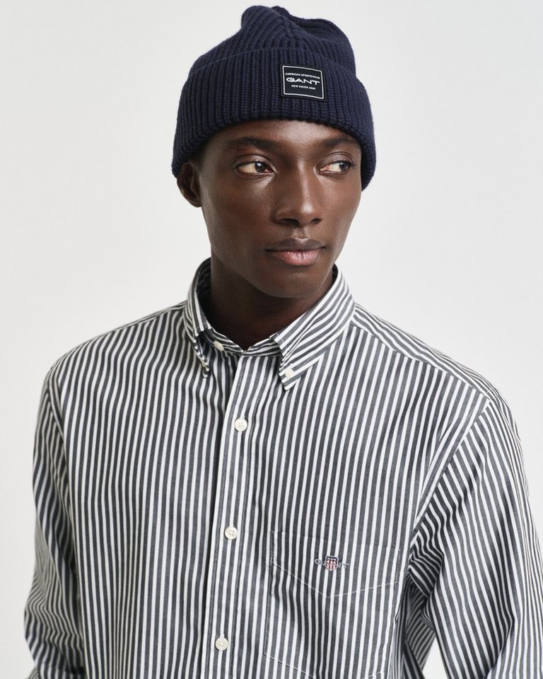 Gant Langarmhemd REG POPLIN STRIPE SHIRT – Bild 5 von 5