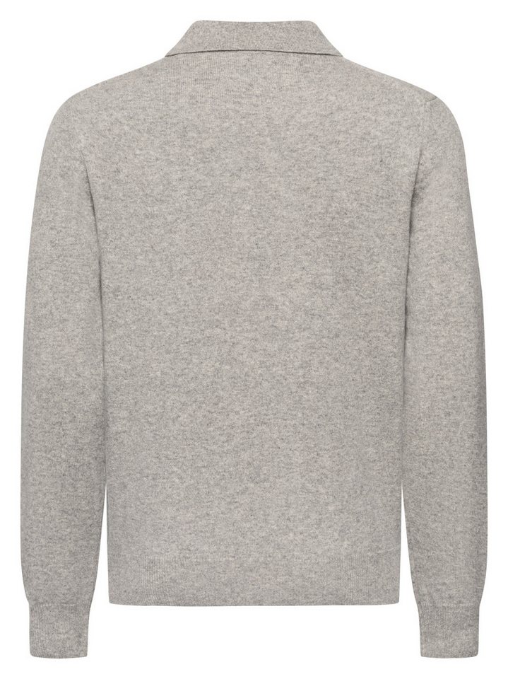 Gant Polokragenpullover SUPERFINE LAMBSWOOL melierte Optik, normale Passform – Bild 5 von 5