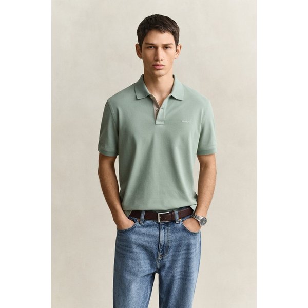 Gant Poloshirt REG CONTRAST PIQUE SS POLO mit kontrastfarbenen Einsätzen