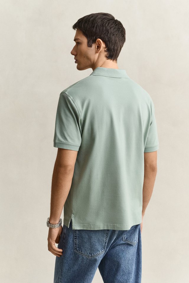 Gant Poloshirt REG CONTRAST PIQUE SS POLO mit kontrastfarbenen Einsätzen – Bild 2 von 5