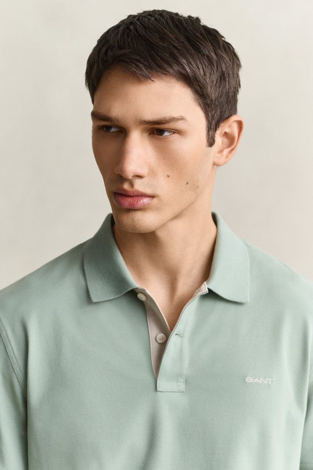 Gant Poloshirt REG CONTRAST PIQUE SS POLO mit kontrastfarbenen Einsätzen – Bild 3 von 5
