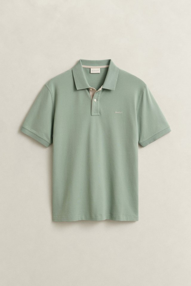 Gant Poloshirt REG CONTRAST PIQUE SS POLO mit kontrastfarbenen Einsätzen – Bild 5 von 5