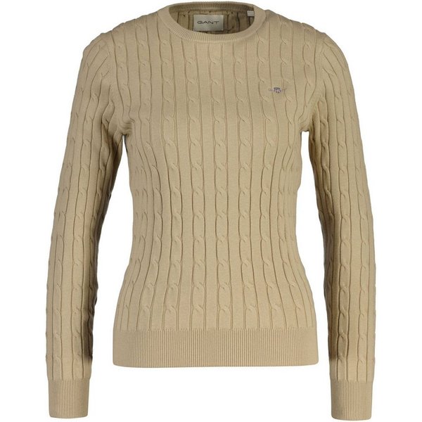 Gant Sweater Damen Strickpullover Baumwolle