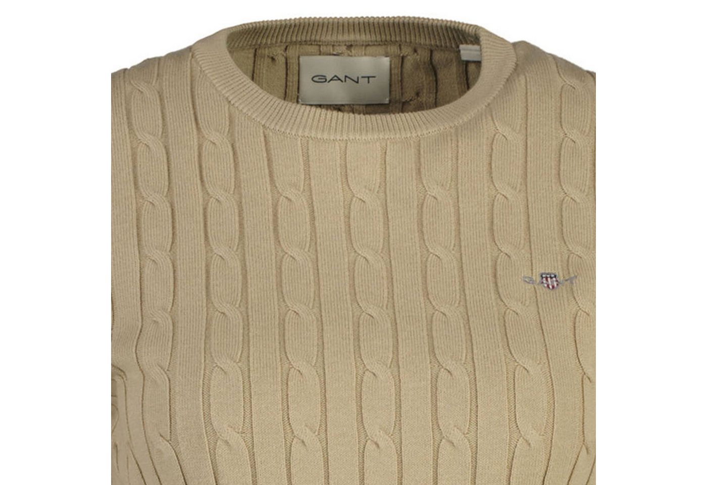 Gant Sweater Damen Strickpullover Baumwolle – Bild 3 von 3