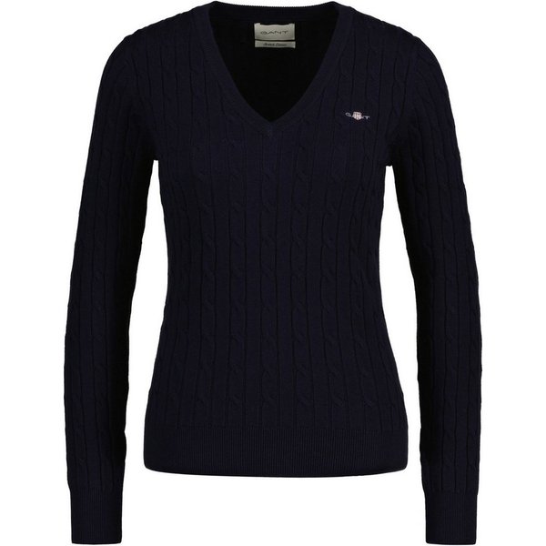 Gant Sweater Damen Strickpullover Baumwolle
