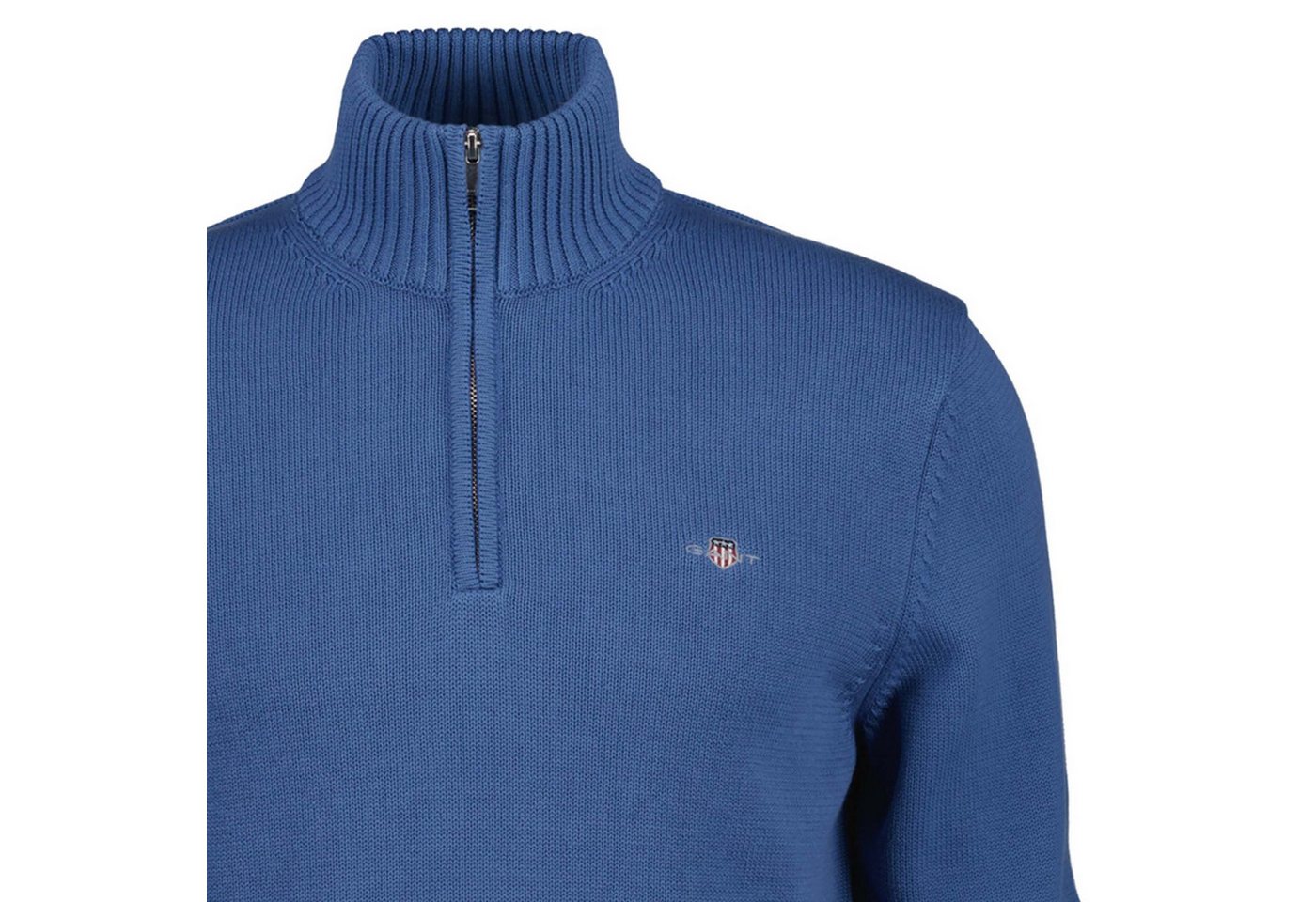 Gant Sweatshirt Herren Strickpullover 1er Pack Baumwolle (Packung, 1er Pack) – Bild 2 von 3