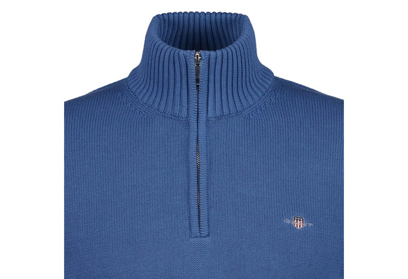 Gant Sweatshirt Herren Strickpullover 1er Pack Baumwolle (Packung, 1er Pack) – Bild 3 von 3
