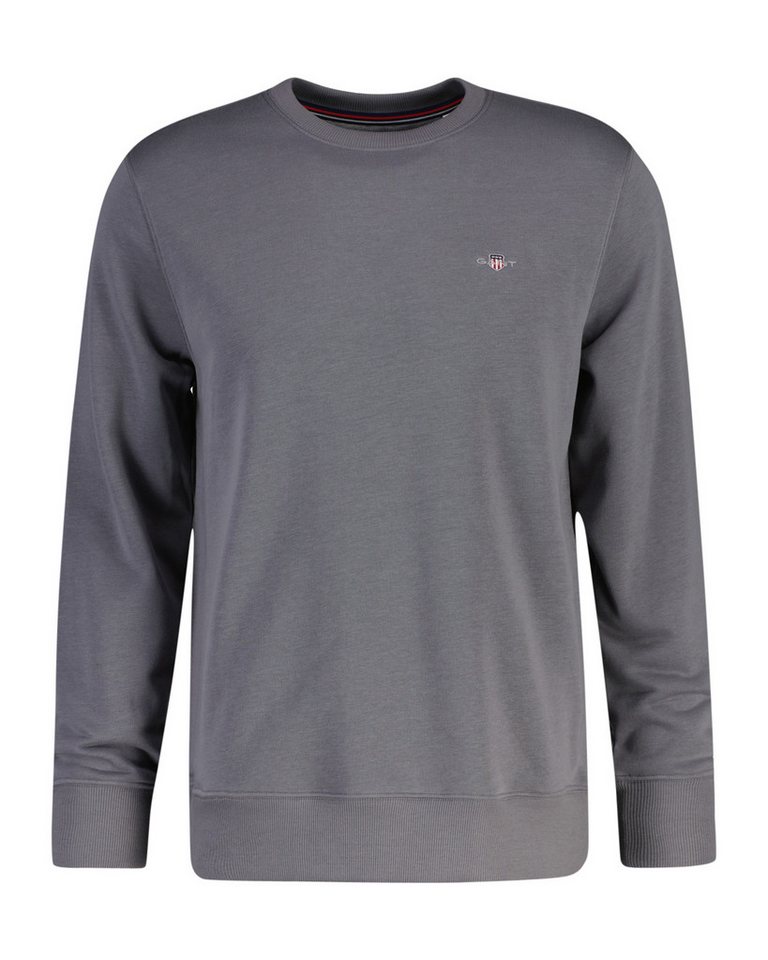 Gant Sweatshirt REG SHIELD C-NECK SWEAT mit Logostickerei auf der Brust – Bild 2 von 2