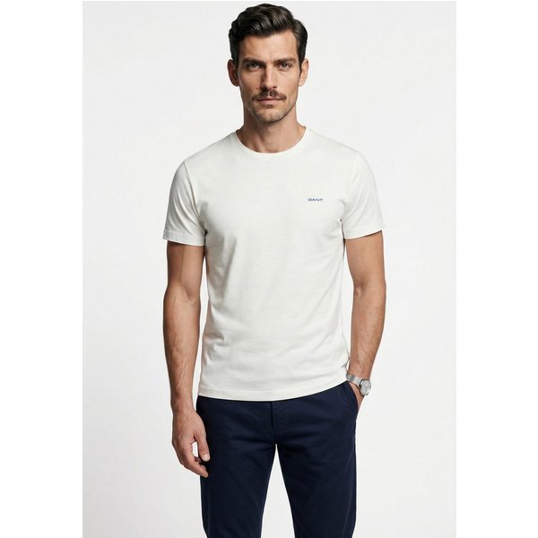 Gant T-Shirt CONTRAST LOGO Regular fit mit Rundhalsausschnitt