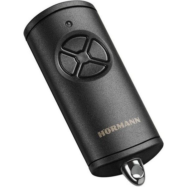 Hörmann Garagentor-Funkempfänger Hörmann Handsender HSE 4 BS, 4Befehl, Farbe schwarz, für