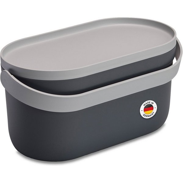 GARANTIA Biomülleimer NOVA Biomülleimer 5 Liter graphite grey / steingrau