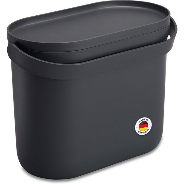 GARANTIA Biomülleimer NOVA Biomülleimer 8 Liter graphite grey
