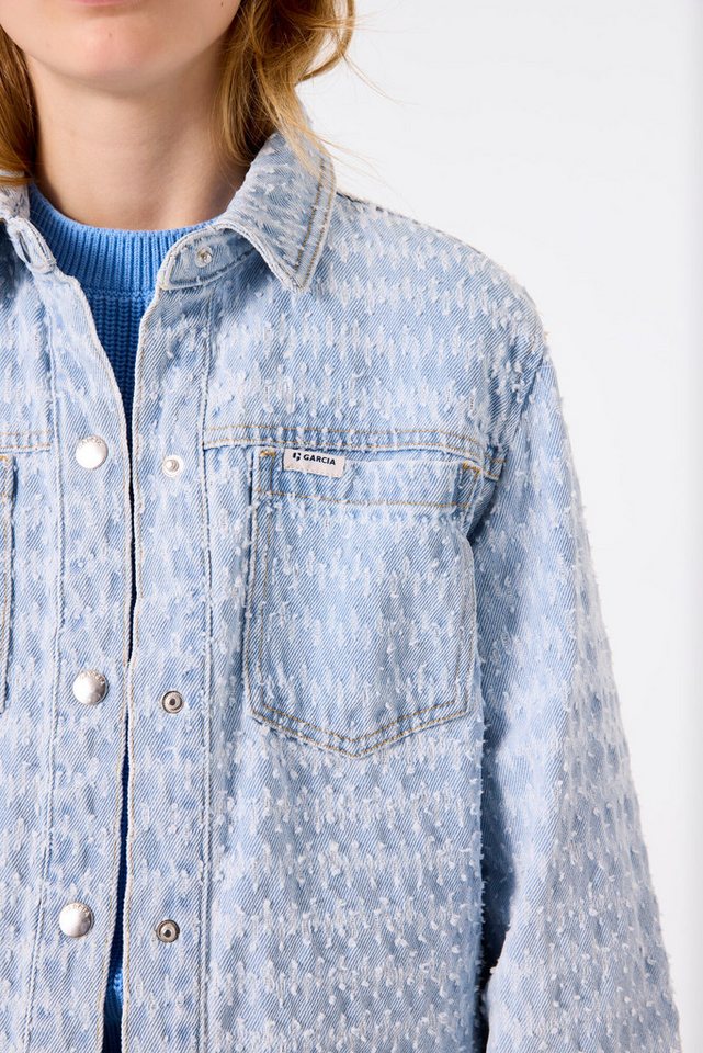 Garcia Jeansjacke mit Strukturmuster – Bild 2 von 5