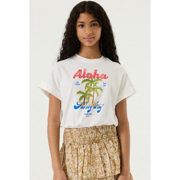 Garcia Rundhalsshirt kurz, mit großém Frontprint, for Girls