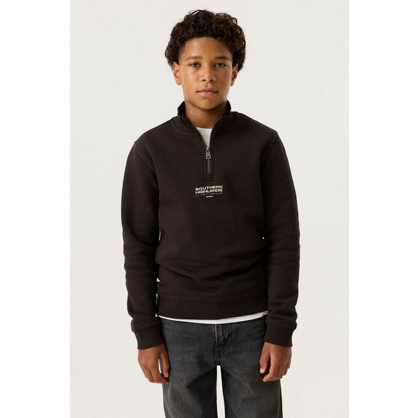 Garcia Sweatshirt für Jungen, mit Reißverschluss und Stehkragen