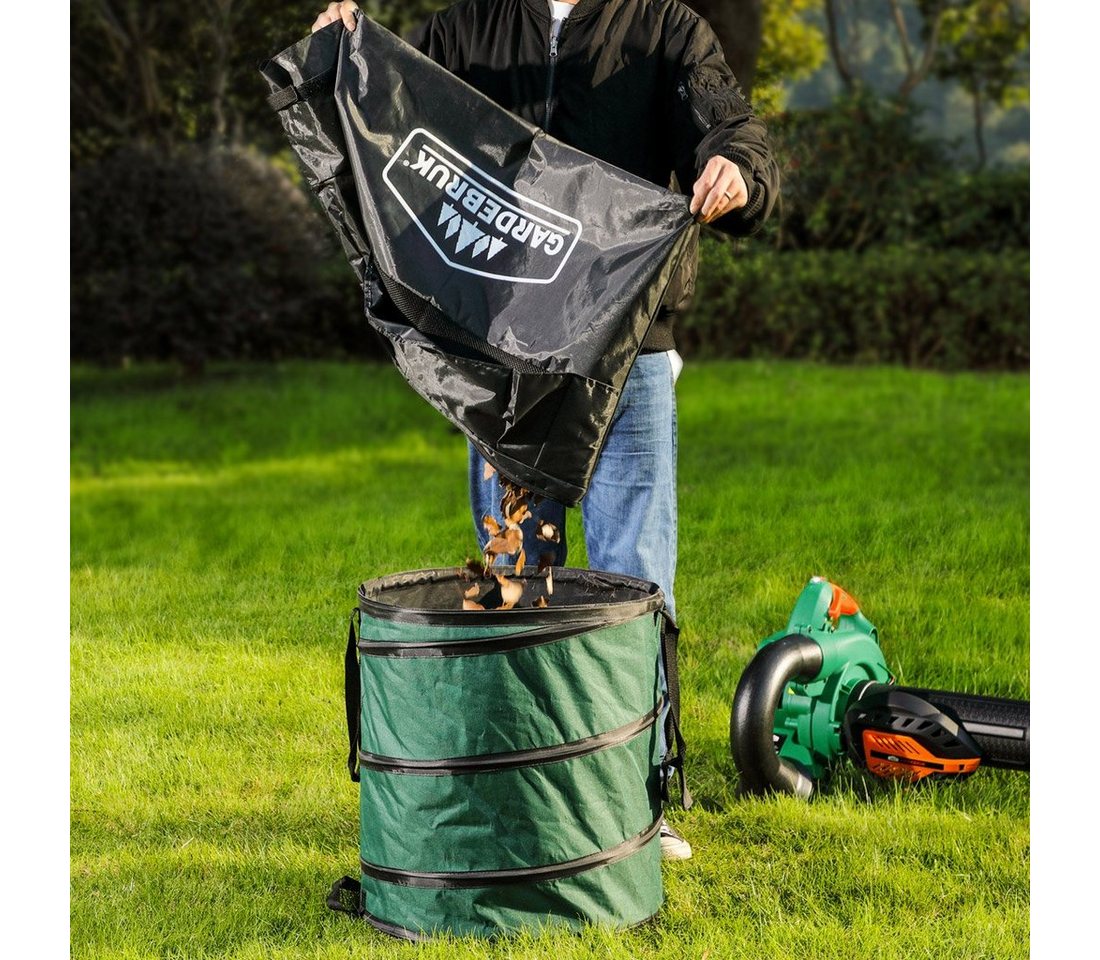 Gardebruk Laubsauger, 4 in 1 Benzin Blasgeschwindigkeit 68m/s Fangsack 45L inkl Werkzeug – Bild 4 von 5
