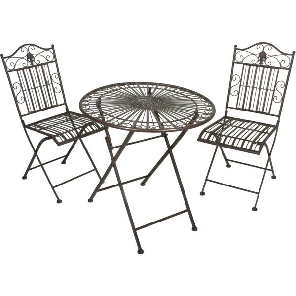 Garden Pleasure Balkonset MANGAN, (Set, 3-tlg)