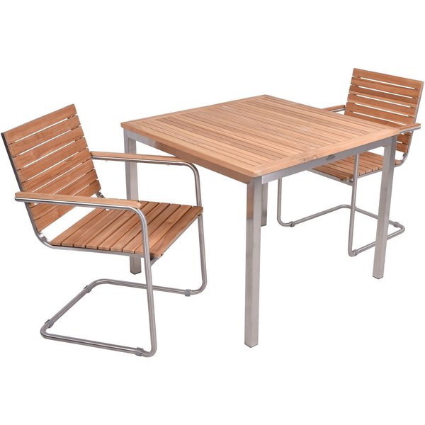 Garden Pleasure Garten-Essgruppe DENVER Set 10, (3-tlg)