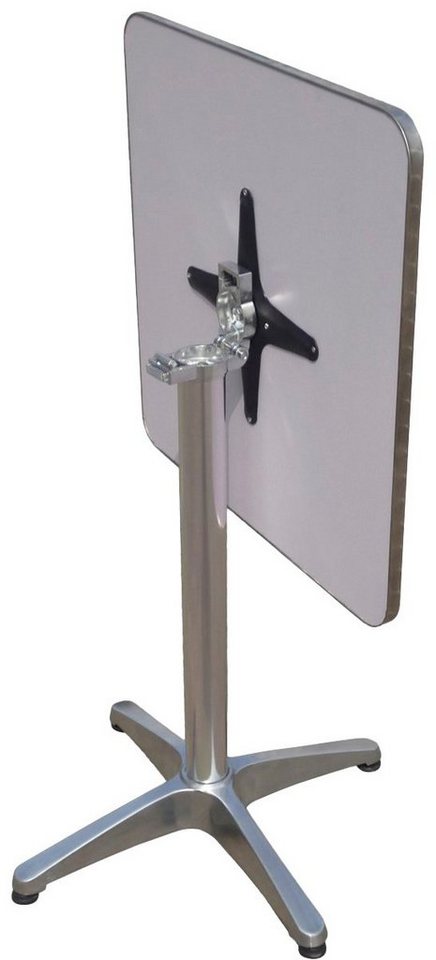 Garden Pleasure Gartentisch Bistro Tisch, quadratisch, Alu-Gest (Gartentisch, Bistro Tisch, OTTOs Choice), klappbar, BxTxH: 60x60x70 cm – Bild 2 von 2